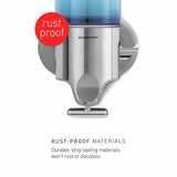 Simplehuman wall mounted pump stainless steel (British brand)