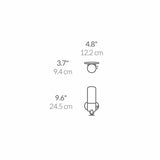 Simplehuman wall mounted pump stainless steel (British brand)