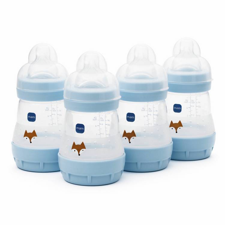 MAM Easy Start anti-colic baby bottles 160ml 4-pack, UK version