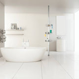 Argos Simplehuman Medium Tension Shower Caddy, Stainless Steel- Buy online at McGrocer