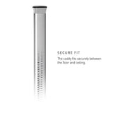 Simplehuman tension shower caddy stainless steel, imported from the UK