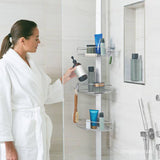 Simplehuman tension shower caddy stainless steel, imported from the UK