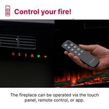 Dimplex Sense 60in 2kW electric media wall fire - British product