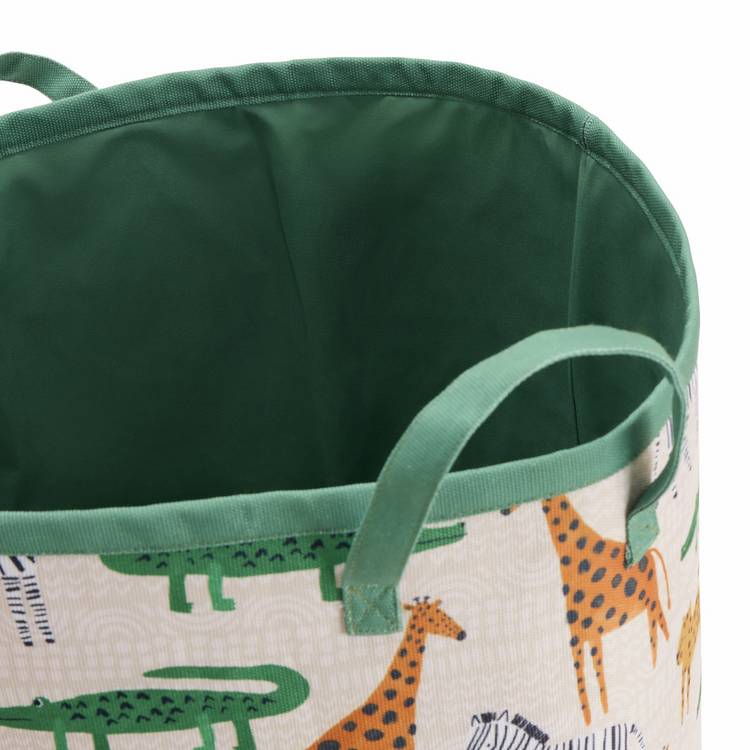 Habitat safari laundry bag cream 80L - British product