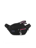 JanSport black Fifth Avenue bum bag, imported from the UK