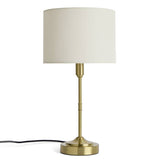 Argos Home Carla table lamp white and brass, UK version