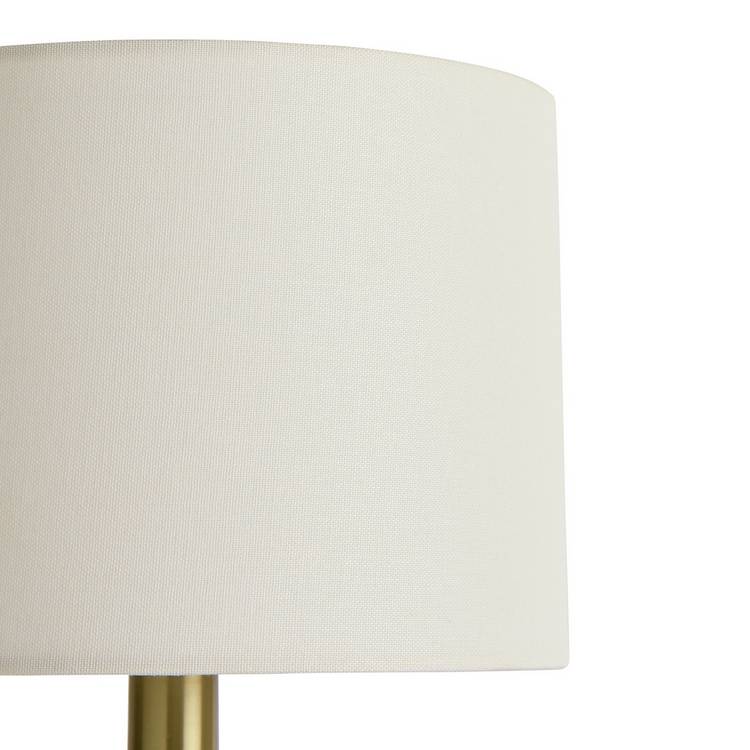 Argos Home Carla table lamp white and brass, UK version