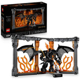 Argos LEGO Icons The Lord of the Rings Balrog Book Nook Building Set 10367- Buy online at McGrocer