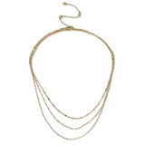 Argos Liars & Lovers Gold Plated Multilayer Chain Necklace- Buy online at McGrocer
