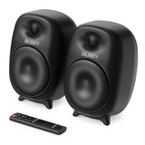 Majority D80 bookshelf Bluetooth speakers black (British brand)