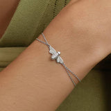 Olivia Burton bee bracelet stainless steel 16cm, imported from the UK