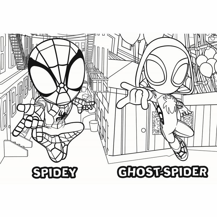 Marvel Spidey sponge art book and paint set - British product