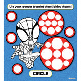 Marvel Spidey sponge art book and paint set - British product