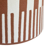 Habitat terracotta glaze ceramic orange planter, UK version
