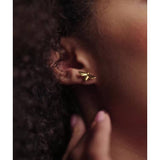 Olivia Burton honey bee stud earrings yellow gold 12mm, imported from the UK