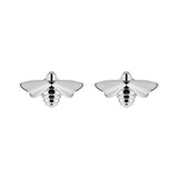 Olivia Burton sterling silver bee stud earrings 12mm - British product