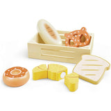 Argos Chad Valley Wooden Bread Playset with Crate (H4.5 x W16.8 x D11.7cm)- Buy online at McGrocer