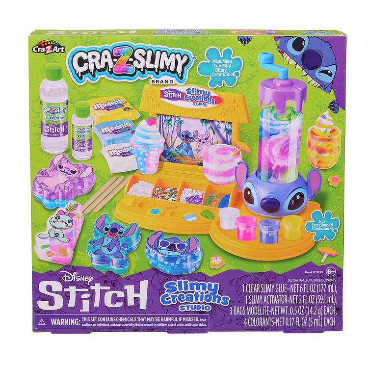 Cra-Z-Slimy Disney Stitch slime creations studio - British product
