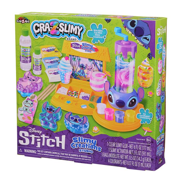 Cra-Z-Slimy Disney Stitch slime creations studio - British product