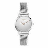 Argos HUGO Ladies Silver Stainless Steel Adjustable Strap Watch- Buy online at McGrocer