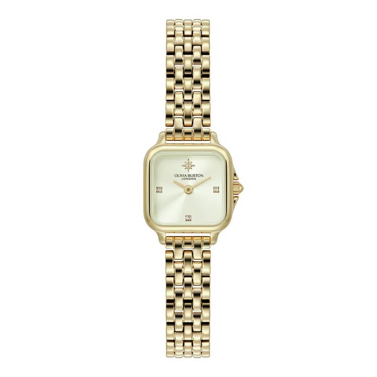 Olivia Burton ladies gold watch adjustable bracelet, imported from the UK