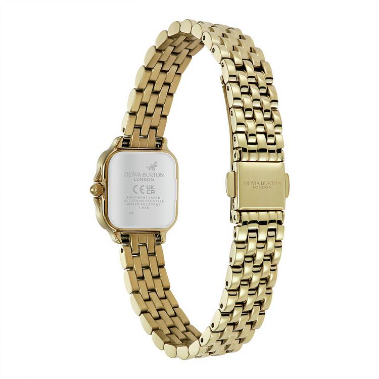 Olivia Burton ladies gold watch adjustable bracelet, imported from the UK