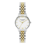 Olivia Burton two-tone stainless steel bracelet watch 30mm, imported from the UK
