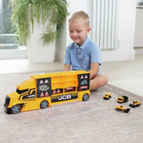 Teamsterz JCB medium construction car transporter truck (British brand)
