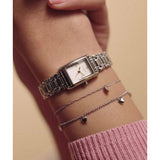 Olivia Burton stainless steel watch white dial 16mm, imported from the UK