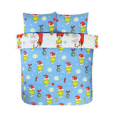 Grinch kids bedding set white double, UK version