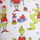 Grinch kids bedding set white double, UK version