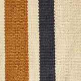 Habitat stripe charcoal flatweave runner 66x200cm, UK version