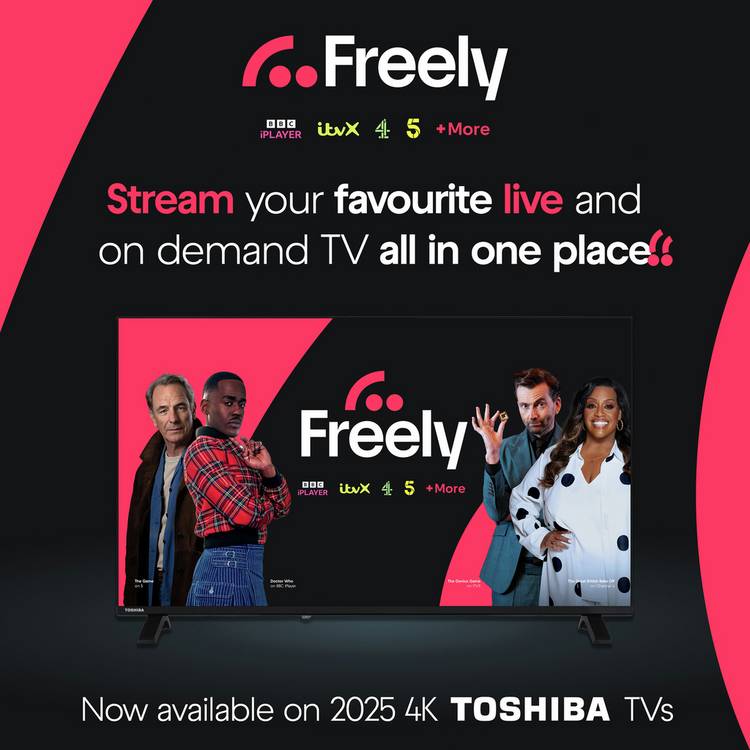 Toshiba 50-inch QLED Smart TV 4K HDR, UK version