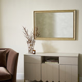 Home gold wall mirror 99x96cm, imported from the UK