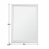 Home gold wall mirror 99x96cm, imported from the UK