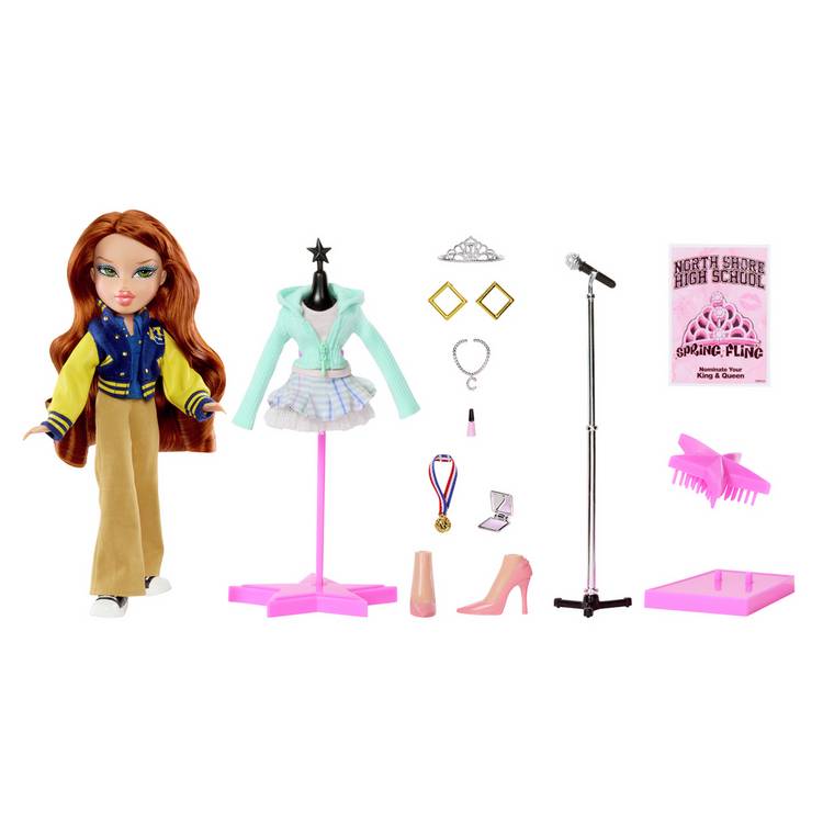 Bratz x Mean Girls Cady doll with movie outfits (British brand)