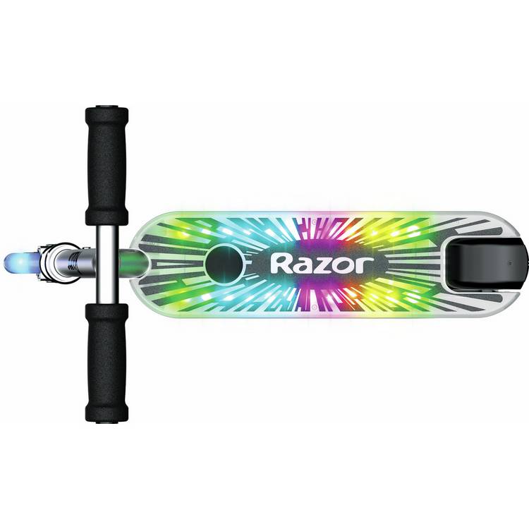 Razor electric scooter Colour Rave Blast for kids, UK version