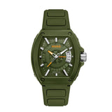 Argos HUGO Men's Green Silicone Strap Watch- Buy online at McGrocer