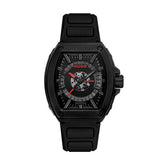 Argos HUGO Men's Black Silicone Strap Watch- Buy online at McGrocer