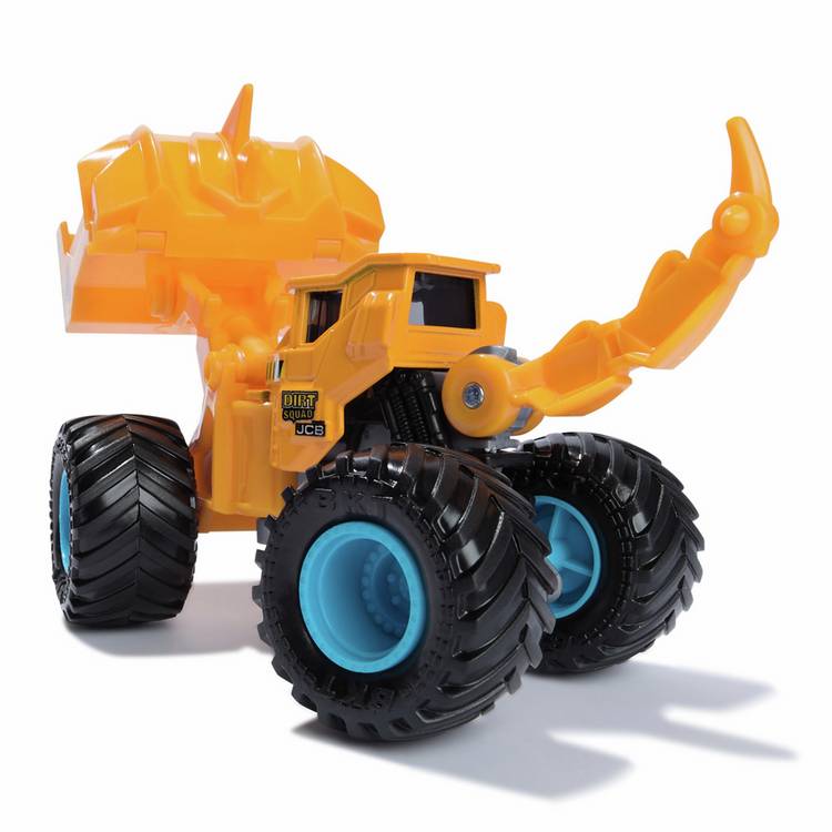 Monster Jam JCB Dirt Squad die-cast vehicle 1:64 - British product
