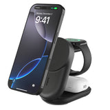 Argos Belkin 25W Qi2 3-in-1 MagSafe Compatible Foldable Wireless Charger Dock - Black- Buy online at McGrocer