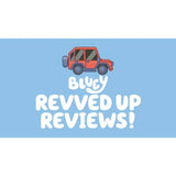 Bluey Big Heeler 4WD toy car with plush (British brand)