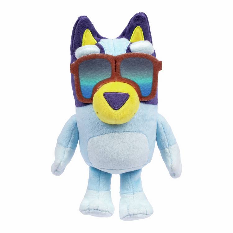 Bluey Big Heeler 4WD toy car with plush (British brand)