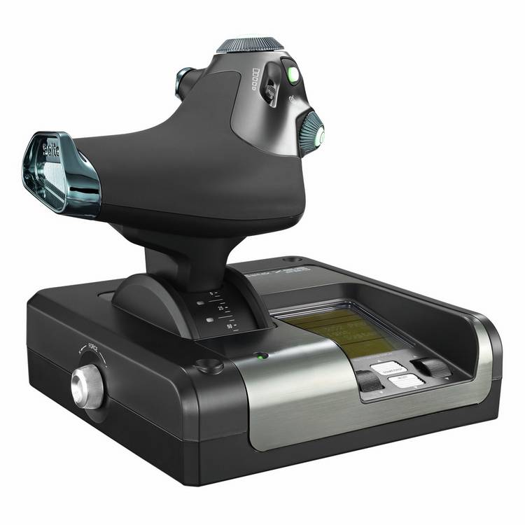 Logitech X52 Pro HOTAS simulation controller (British brand)