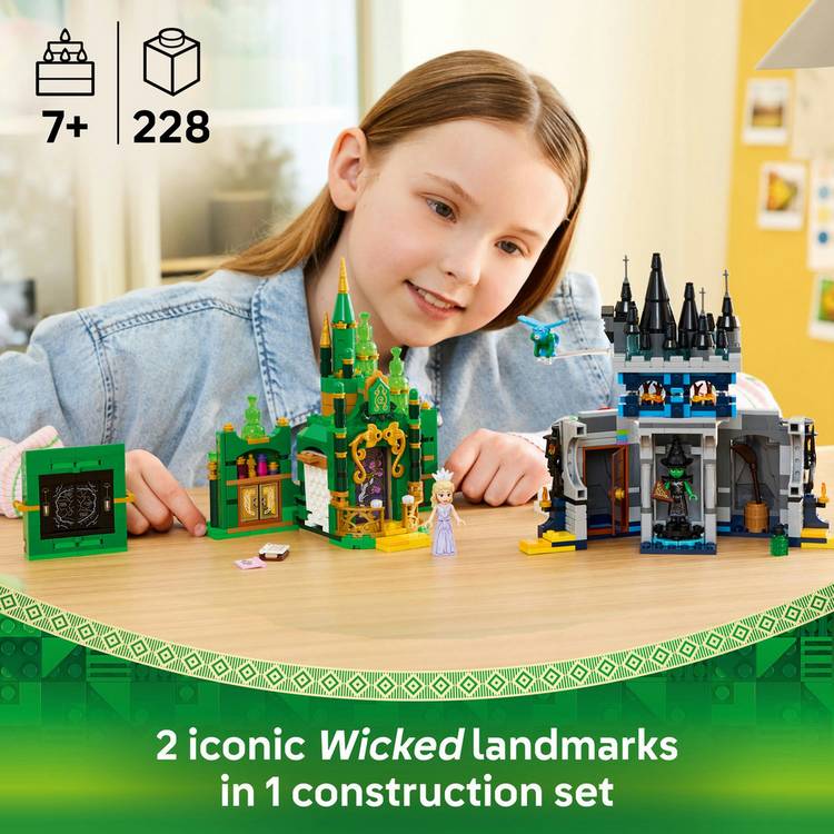 LEGO Wicked Emerald City & Kiamo Ko Castle, imported from the UK