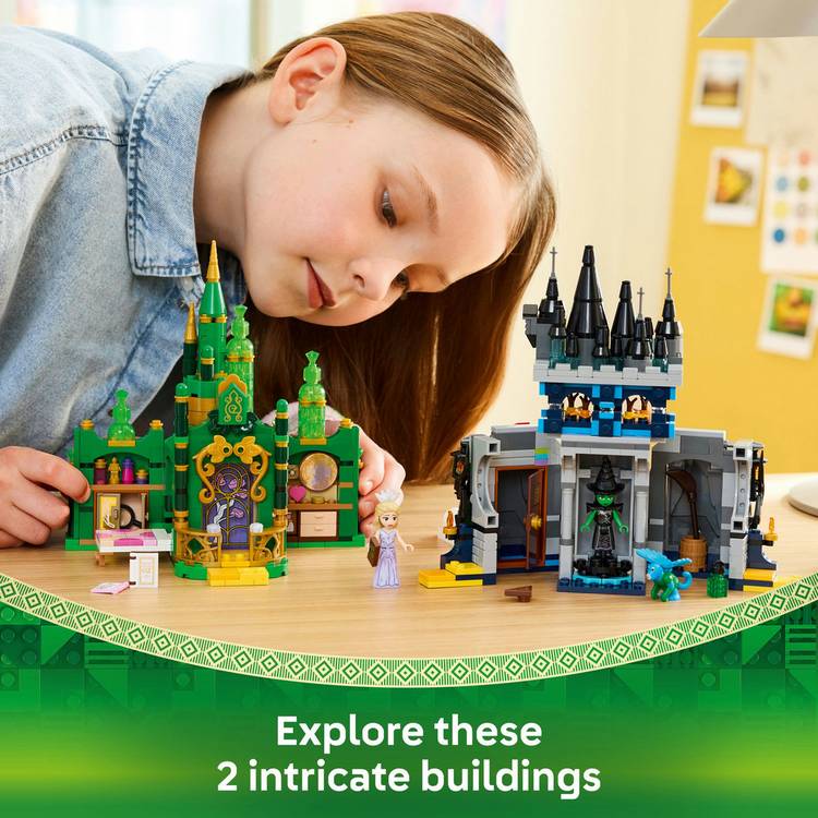 LEGO Wicked Emerald City & Kiamo Ko Castle, imported from the UK