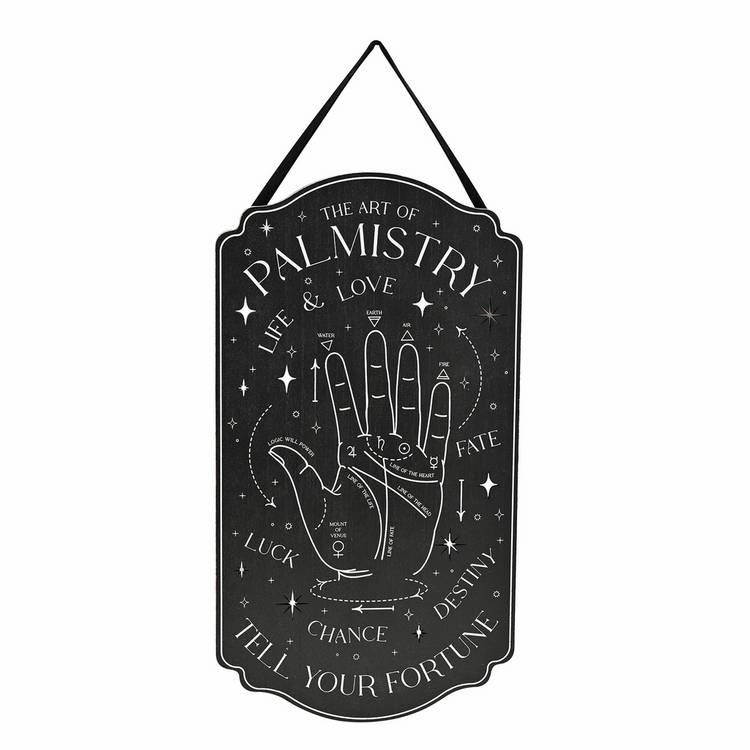 Juliana Mystic Legends palmistry hanging plaque 53cm - British product