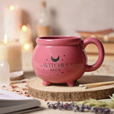 Argos Juliana Mystic Legends Witches Brew Dark Rose Cauldron Mug 500ml- Buy online at McGrocer