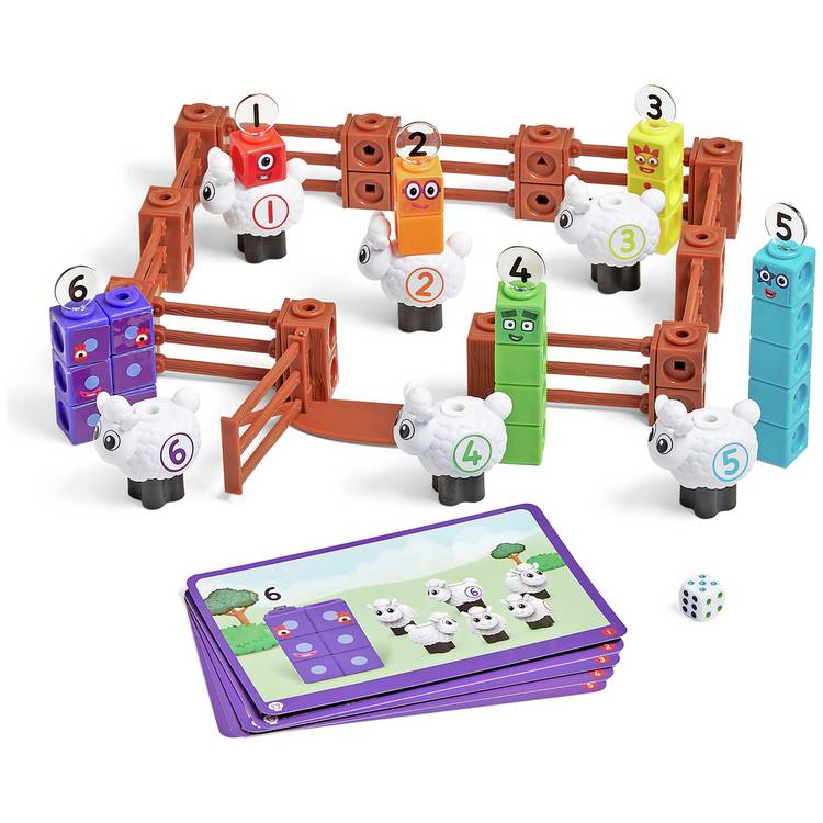 Learning Resources Numberblocks Sheep Farm activity set, UK version