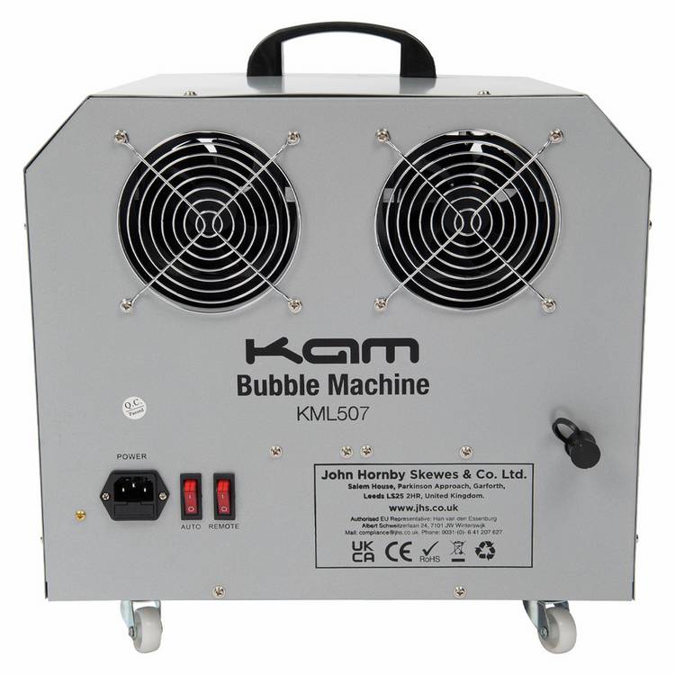 KAM KML507 bubble machine for parties (British brand)